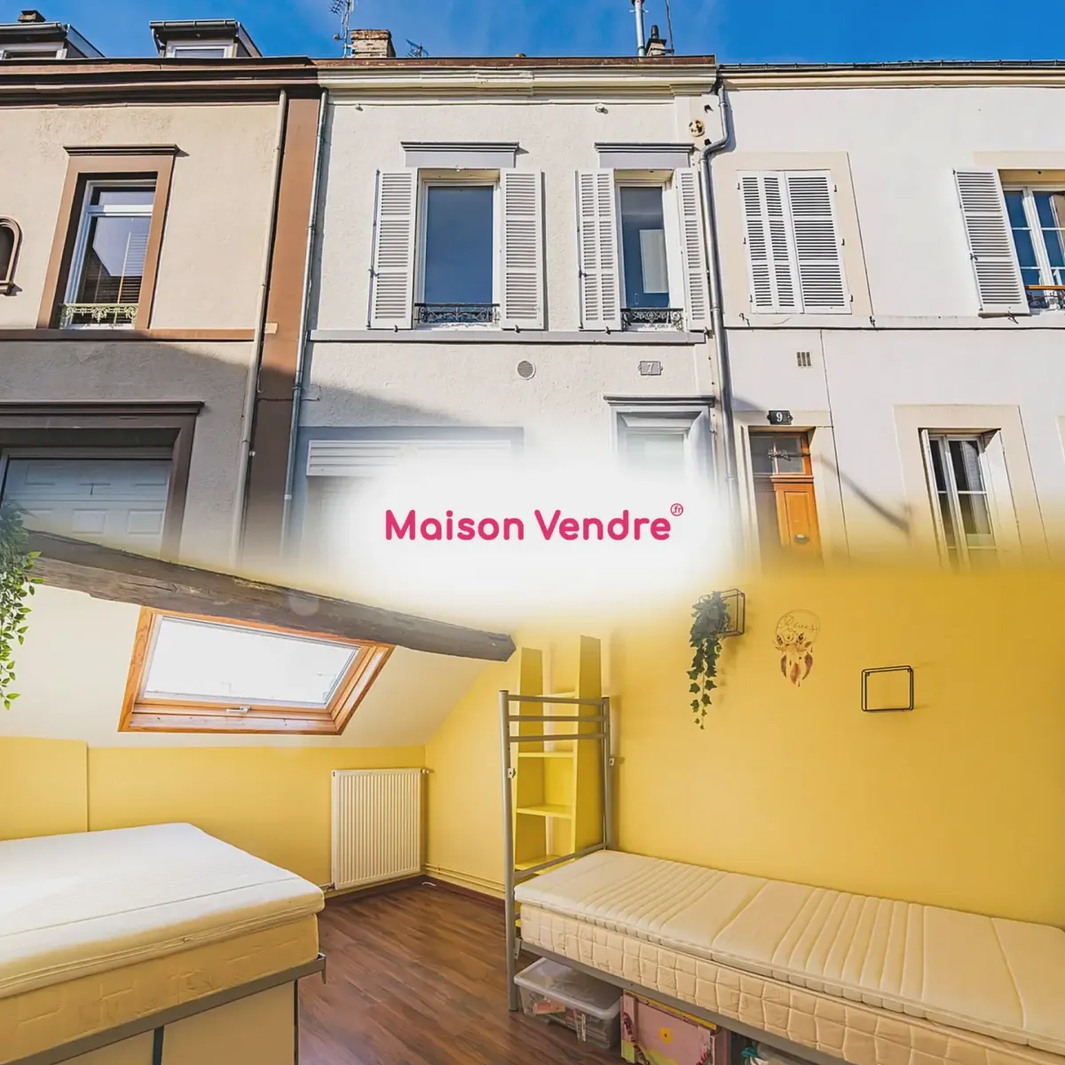 Maison à vendre 5 pièces 77 m2 Reims