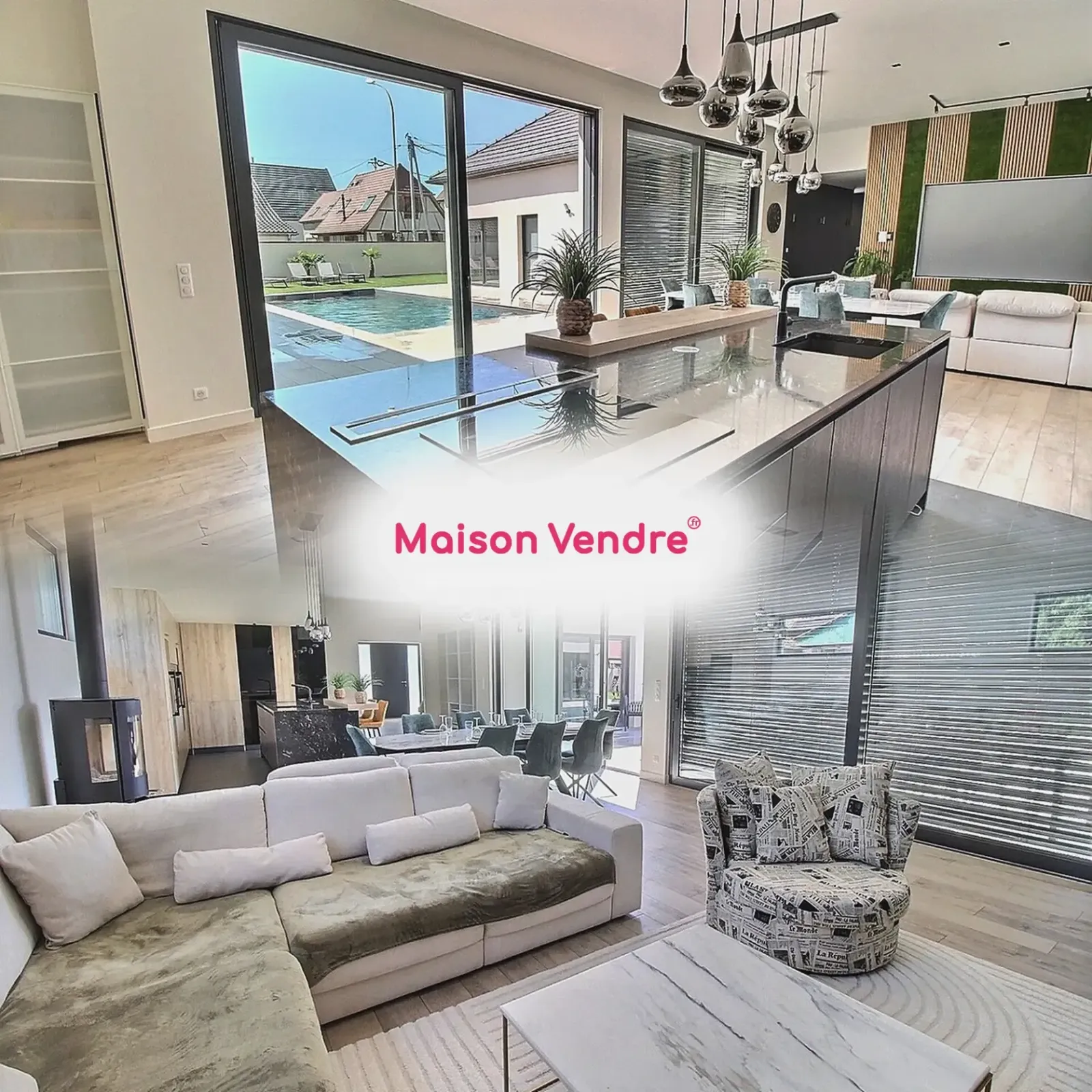 Maison neuve à vendre 6 pièces 267 m2 Widensolen Maison neuve à vendre 6 pièces 267 m2 Widensolen