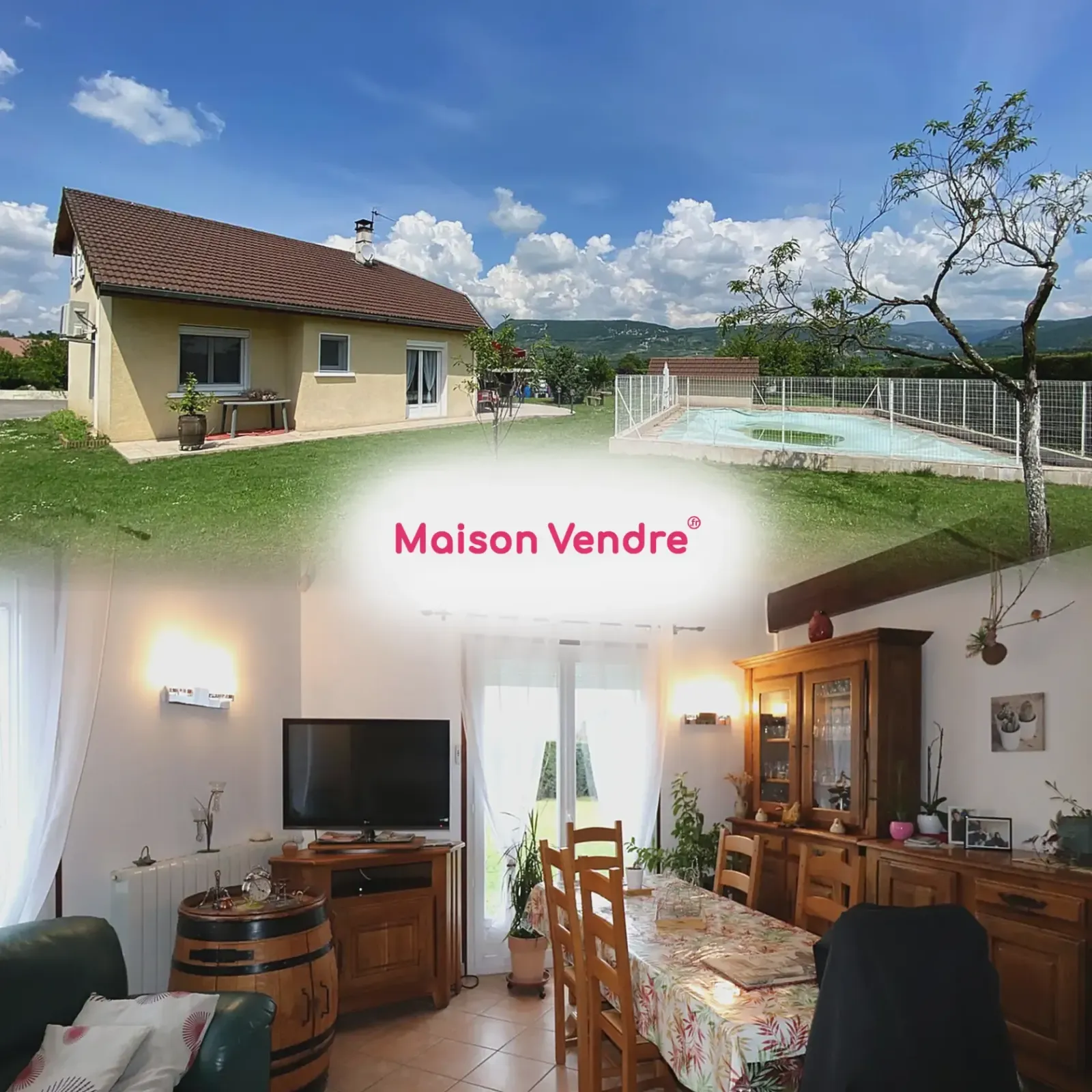 Maison à vendre 5 pièces 116 m2 Creys-Mépieu Maison à vendre 5 pièces 116 m2 Creys-Mépieu