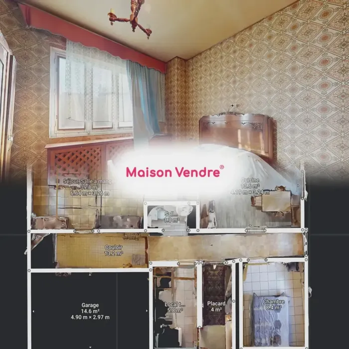 Maison 4 pièces Metz à vendre