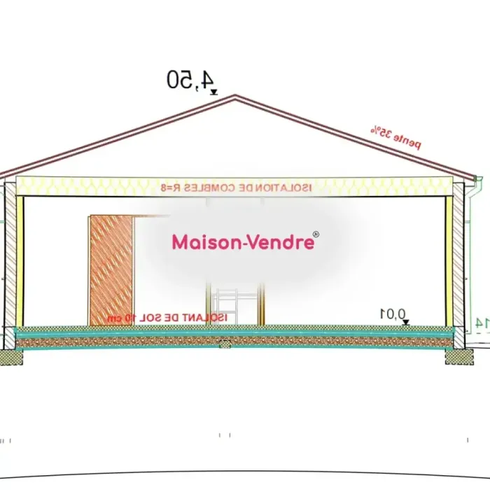 Maison neuve 4 pièces 97 m2 Isle à vendre